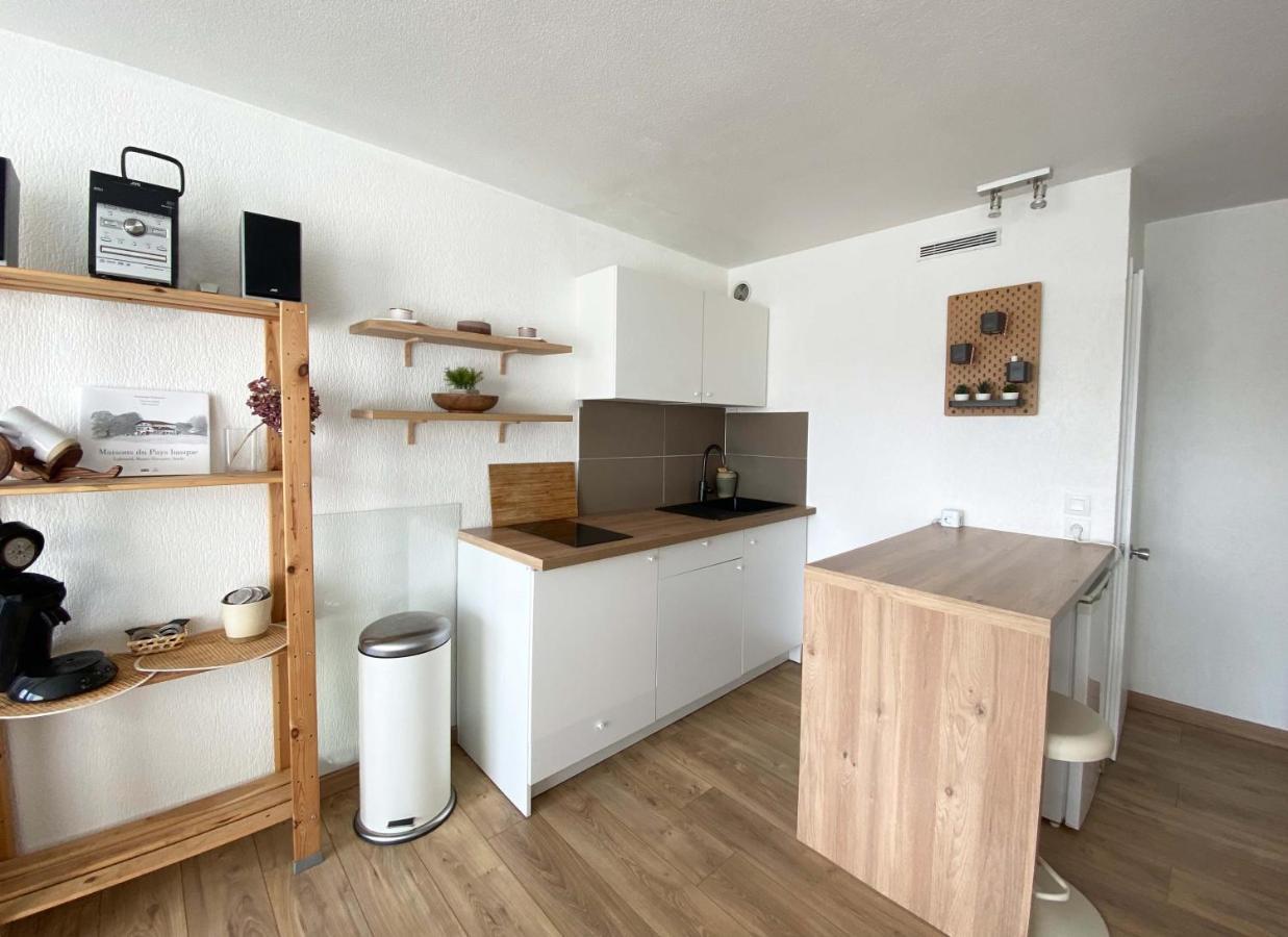 Studio Et Piscine Sur La Grande Plage 比亚里茨 外观 照片