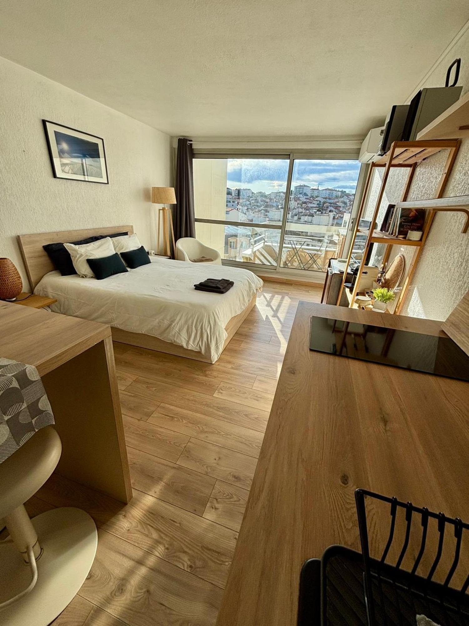 Studio Et Piscine Sur La Grande Plage 比亚里茨 外观 照片