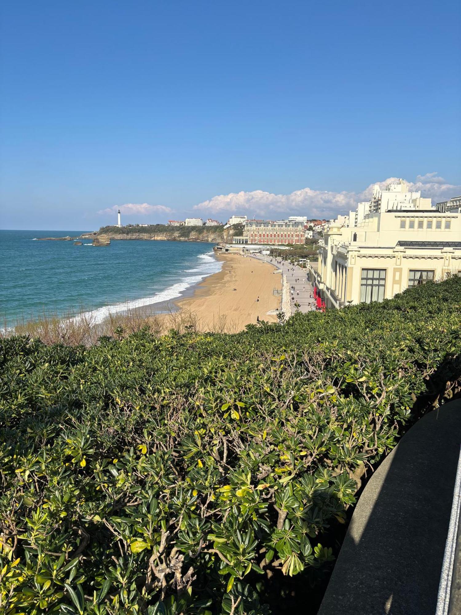 Studio Et Piscine Sur La Grande Plage 比亚里茨 外观 照片